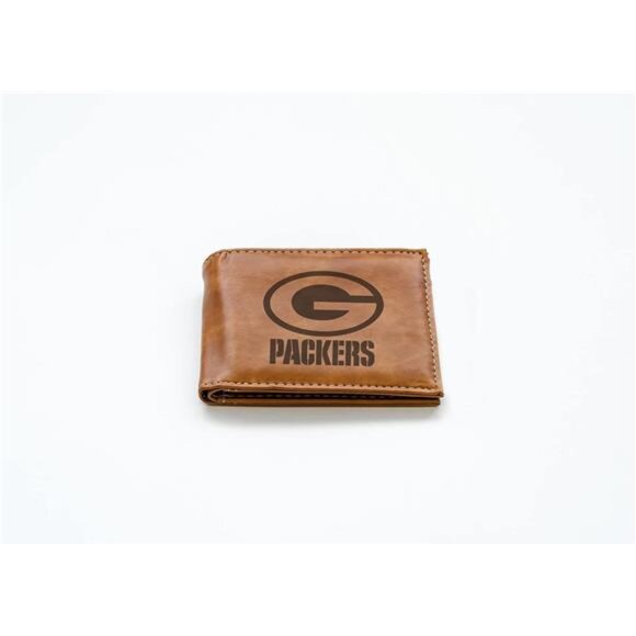 Laser Engraved Billfold Wallet Laser Engraved Bill-fold Wallet - Slim Design - Picture 3 of 7